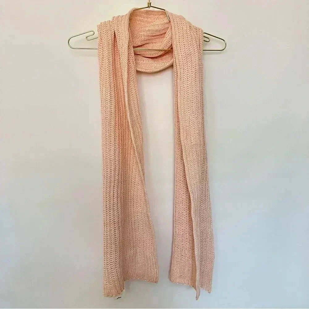 Style & Co Knit Scarf Blush/Coral New